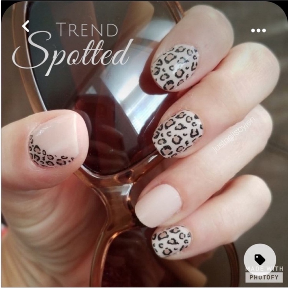 *Retired* Color Street: Trend Spotted | Leopard Print Animal Neutral Beige Nude - Picture 7 of 12